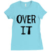 over it slim fit Ladies Fitted T-Shirt