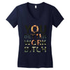 work bitch Women's V-Neck T-Shirt