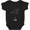Leo Zodiac Sign Minimal Design Baby Bodysuit