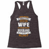 Super Cool Wife Of A Freaking Awesome Husband Racerback Tank