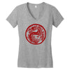 chinese new year dragon Women's V-Neck T-Shirt