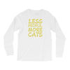 Less People More Cats Long Sleeve Shirts