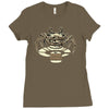 burger thing Ladies Fitted T-Shirt