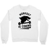 round neck half sleeves Crewneck Sweatshirt