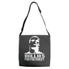rollins for president  funny  comic henry rollins punk rock tv p Adjustable Strap Totes