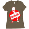 roswell t shirt alien t shirt ufo conspiracy Ladies Fitted T-Shirt