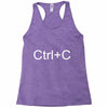 ctrl+c Racerback Tank