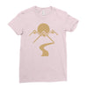 mountain (2) Ladies Fitted T-Shirt