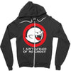 i ain't afraid of no ghost Zipper Hoodie