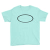 black oval Youth Tee