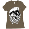 death captain Ladies Fitted T-Shirt