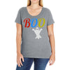 boo halloween Ladies Curvy T-Shirt