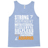 Strong Independent Motivated Aquarius Tank Top