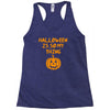 halloween is so my thing Racerback Tank