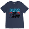 I Don't Kneel V-Neck Tee