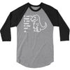 if you're happy clap your hands 3/4 Sleeve Shirt
