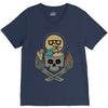 summer skull V-Neck Tee