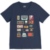 vintage electronic retro technology V-Neck Tee
