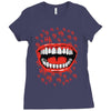 crazy laughter Ladies Fitted T-Shirt