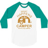 what happens in camper 3/4 Sleeve Shirt