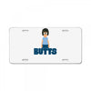 butts License Plate