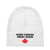 Make Canada Great Again Baby Beanies