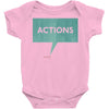 louder than words Baby Onesie