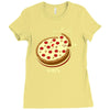 pizza Ladies Fitted T-Shirt