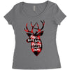 have a holly jolly merry christmas Women's Triblend Scoop T-shirt
