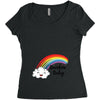 Rainbow Baby Women's Triblend Scoop T-shirt