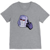 mega flipped off V-Neck Tee