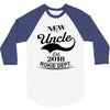 New Uncle 2018 Rokie Dept. 3/4 Sleeve Shirt