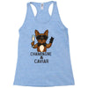 champagne and caviar Racerback Tank