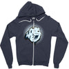 dramatic chipmunk Zipper Hoodie