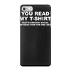 you read my t shirt iPhone 7 Case