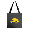 walker across Tote Bags