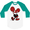 mickey mau5 3/4 Sleeve Shirt