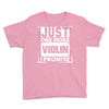 Just One More Violin I Promise Youth Tee