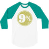 nine and three quarters 3/4 Sleeve Shirt