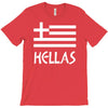 greece hellas greek flag T-Shirt