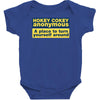 hokey cokey anonymous, ideal birthday gift or present Baby Bodysuit