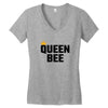 queen bee black Women's V-Neck T-Shirt