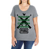 Pubg Ladies Curvy T-Shirt