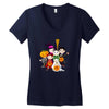 halloween Women's V-Neck T-Shirt