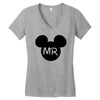 Mr. and Mrs. Matching Women's V-Neck T-Shirt