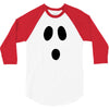 boo face 3/4 Sleeve Shirt