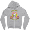 homer's gym Zipper Hoodie