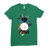 who loves poodle Ladies Fitted T-Shirt
