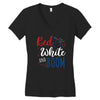 4th of July Women's V-Neck T-Shirt