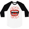 crazy laughter 3/4 Sleeve Shirt